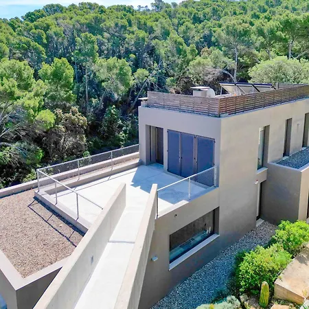 Lujosa De Diseno Con Vistas A Sa Riera ヴィラ ベグール